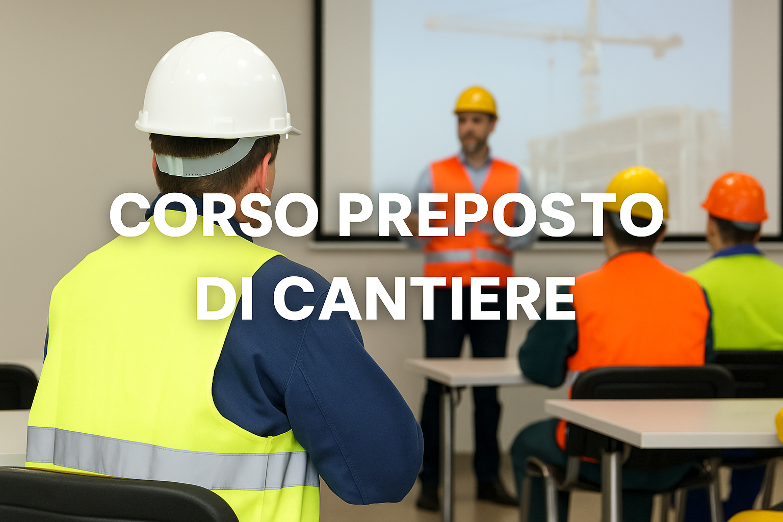 CORSO PREPOSTO DI CANTIERE